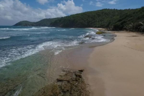 Surfside Studios on the beach in Martinique